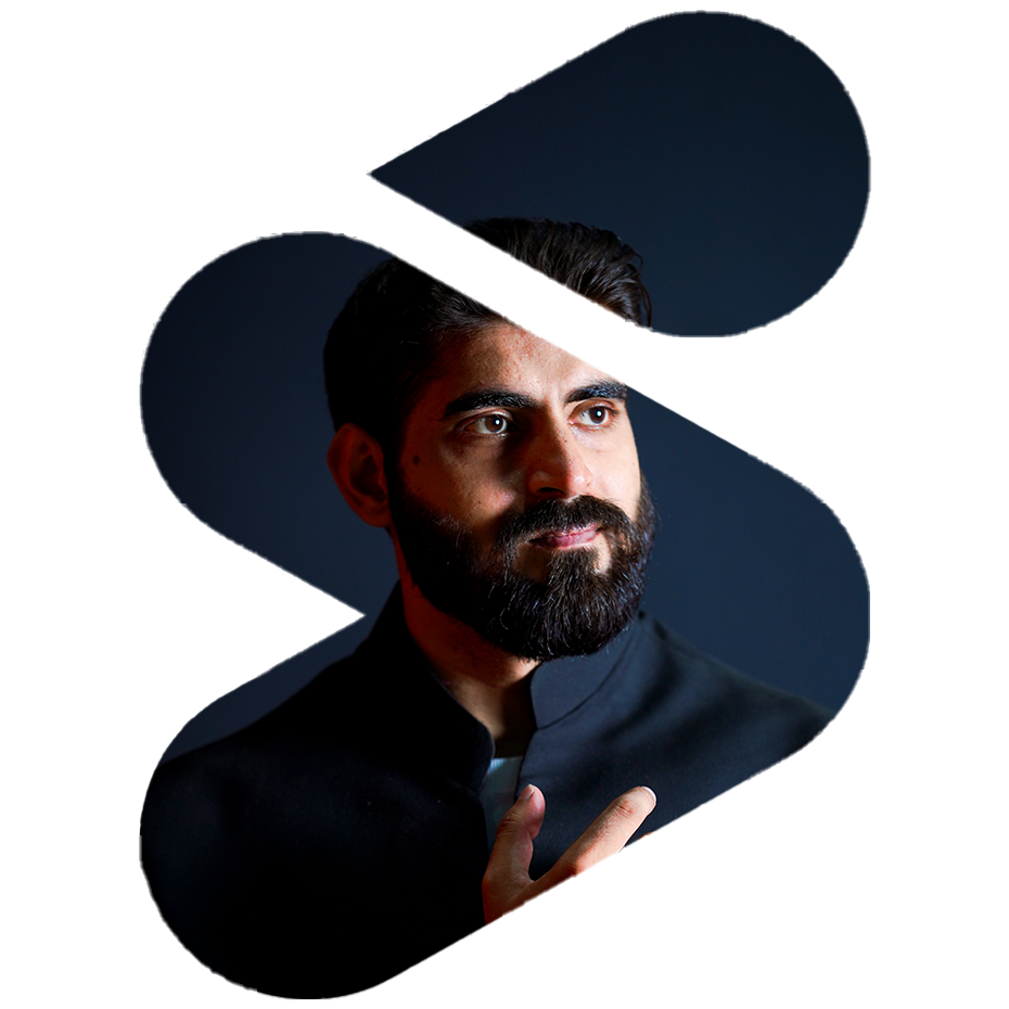 Salman Saddiqui, technical entrepreneur and product builder, at work